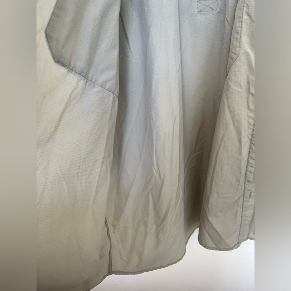 Men’s Nylon Outdoor Fishing Hunting Trek Green Shirt ADJ Sleeves PACIFIC CREST - Picture 5 of 11